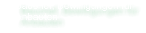 Bauchef, Bewilligungen für      Anbauten